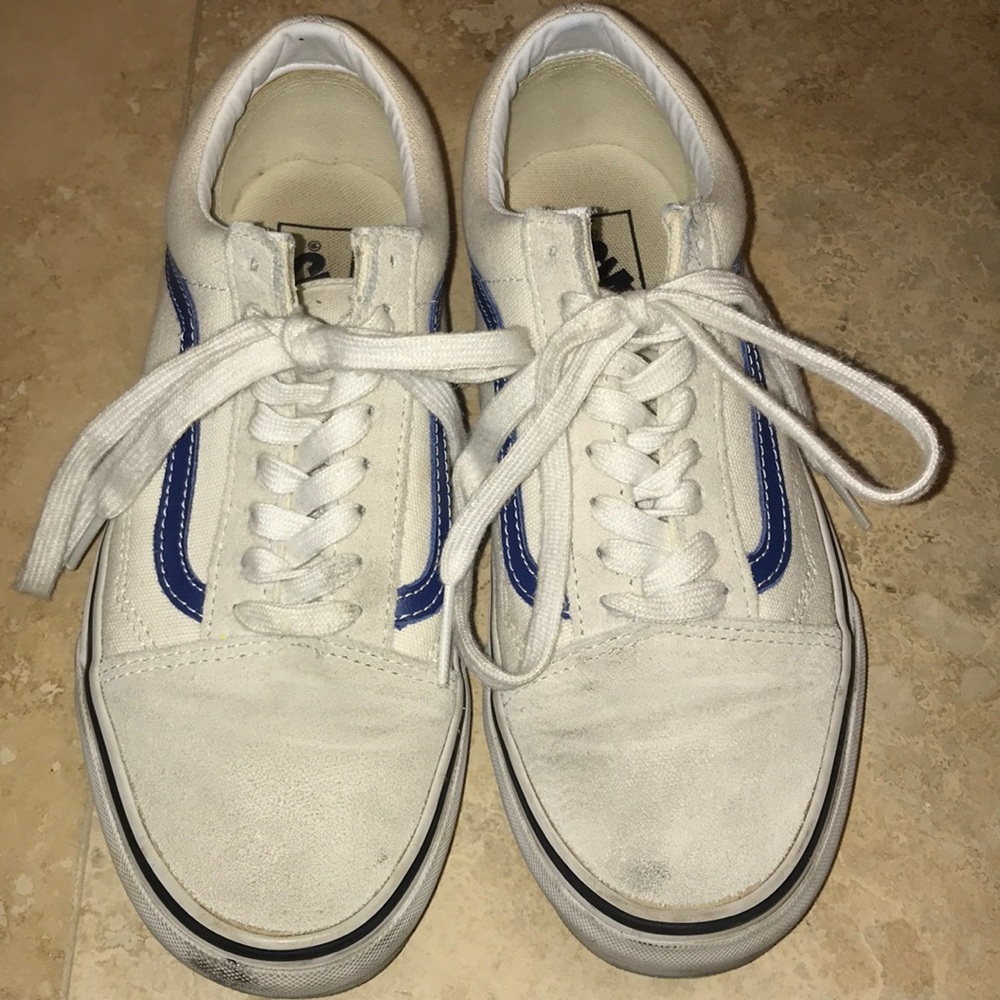 White Vans shoes
